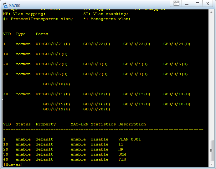 华为交换机VLAN配置 华为交换机 第5张