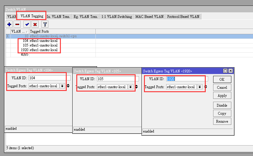 Mikrotik CRS125 系列交换机 vlan配置 CRS交换机 第2张