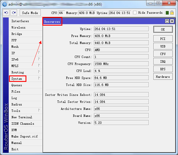 ROS怎么查看cpu，内存占用，开机时间 ROS教程 第2张