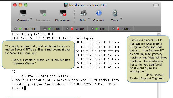SecureCRT 8.0.4 For MAC 软件分享 第1张