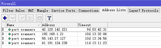 RouterOS软路由防火墙禁止公网端口扫描 ROS教程 第2张